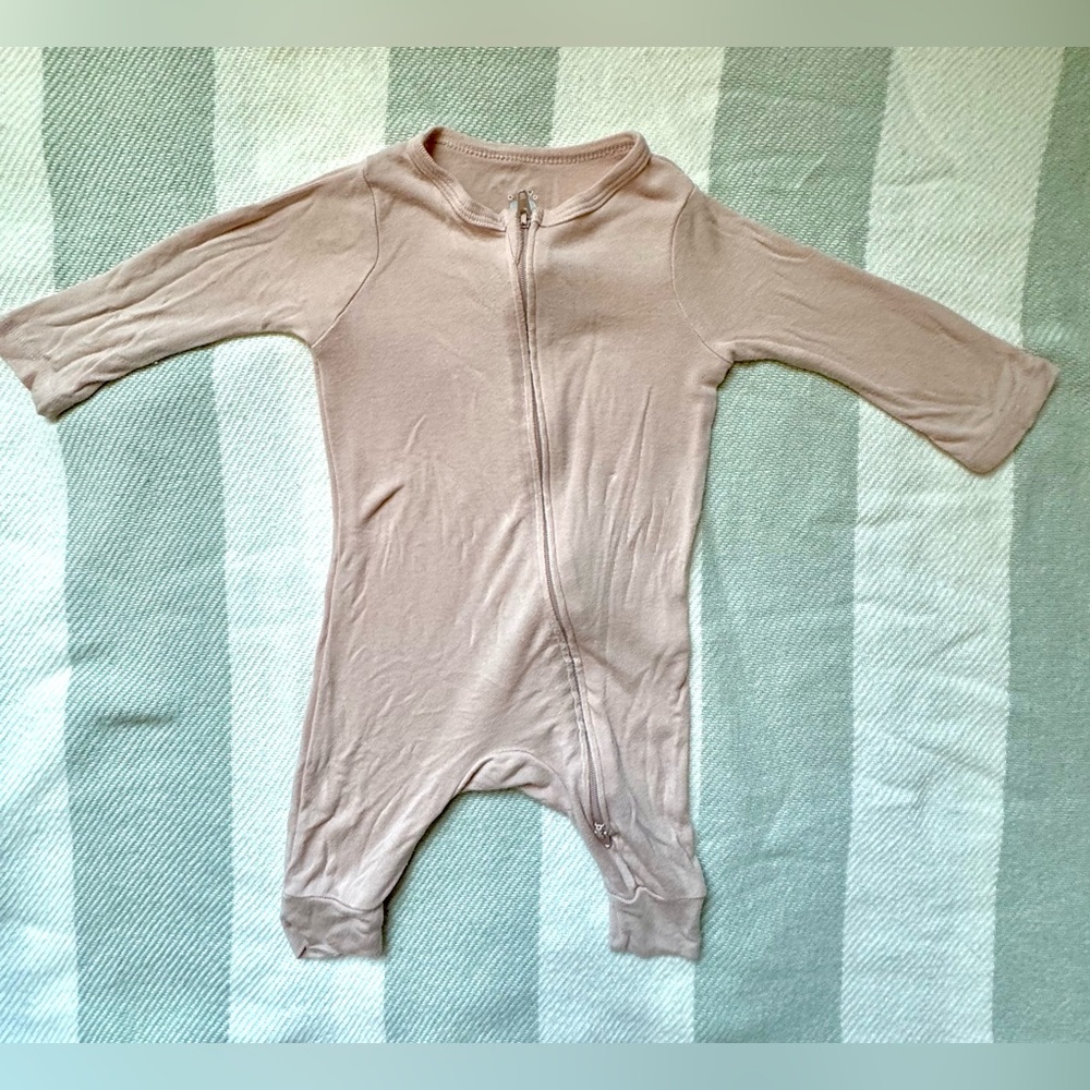 0-3 Months Baby Cloud Light Pink Pajama